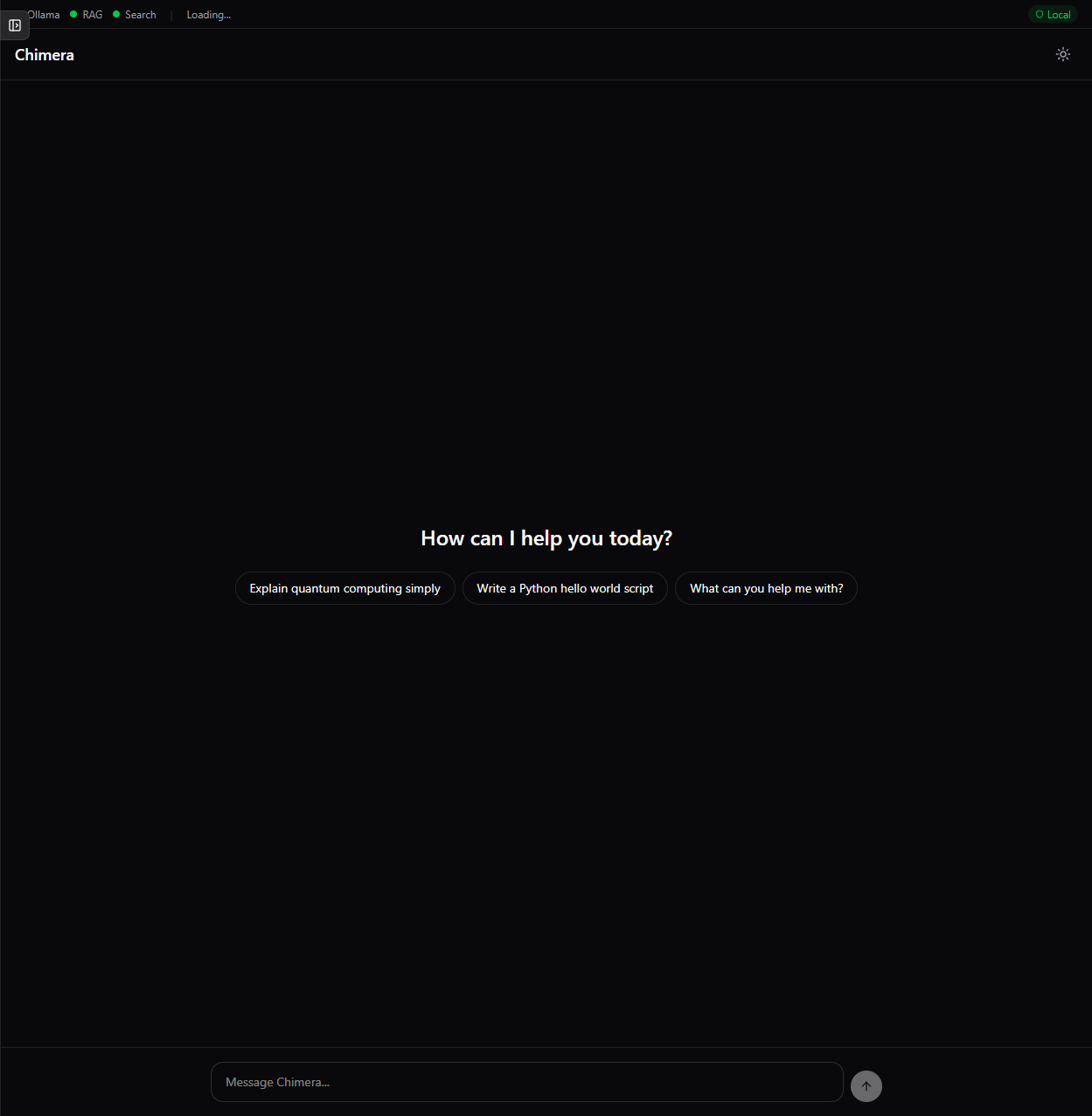 Chimera screenshot