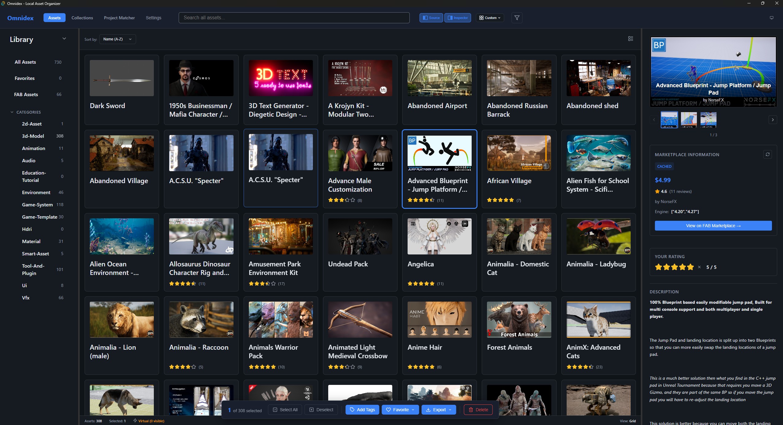 OmniDex screenshot
