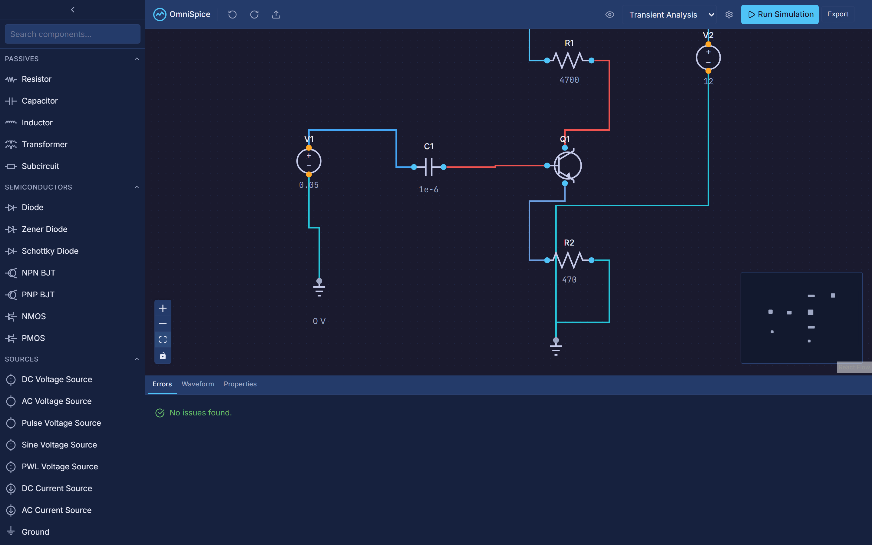OmniSpice screenshot