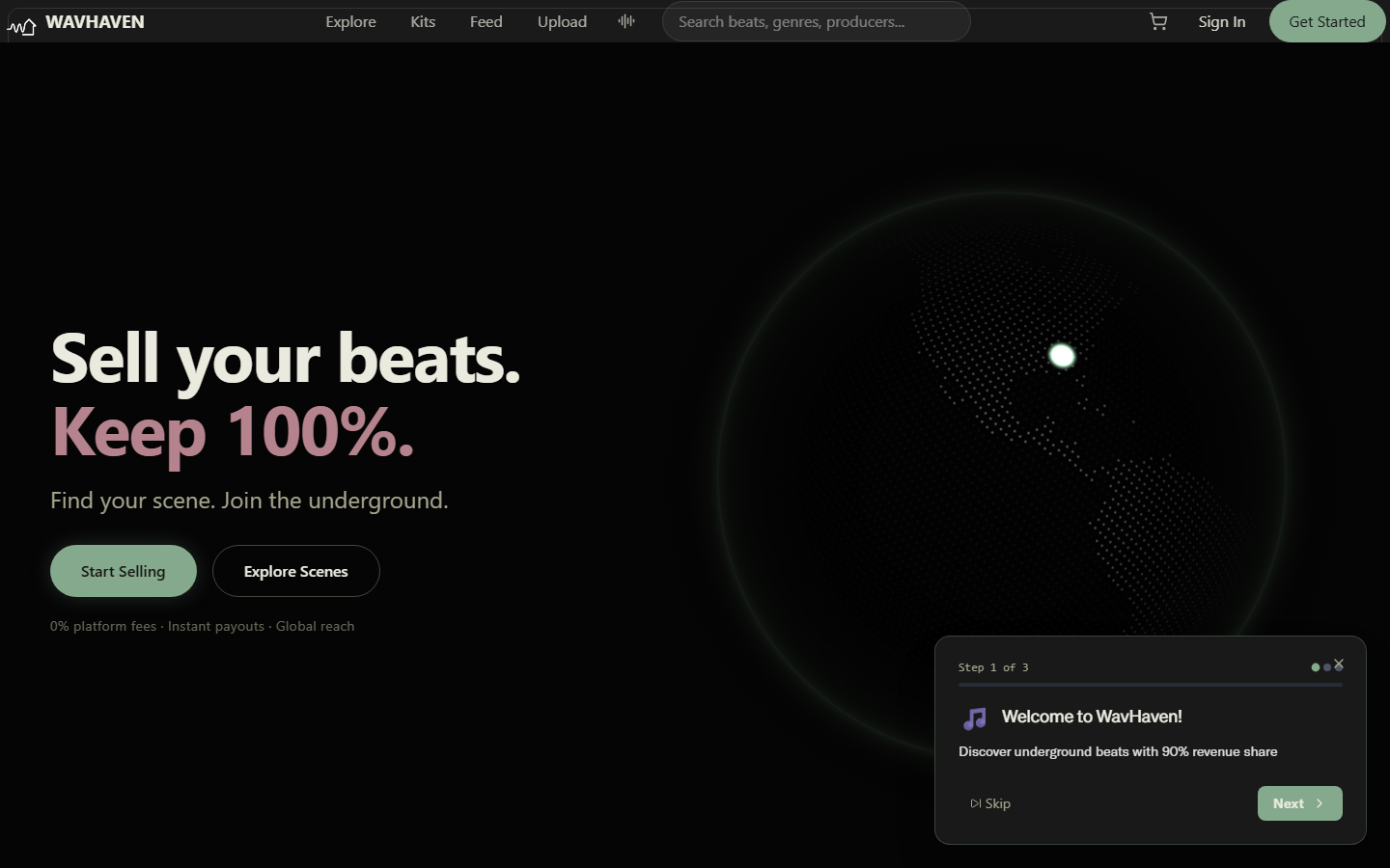 WavHaven screenshot